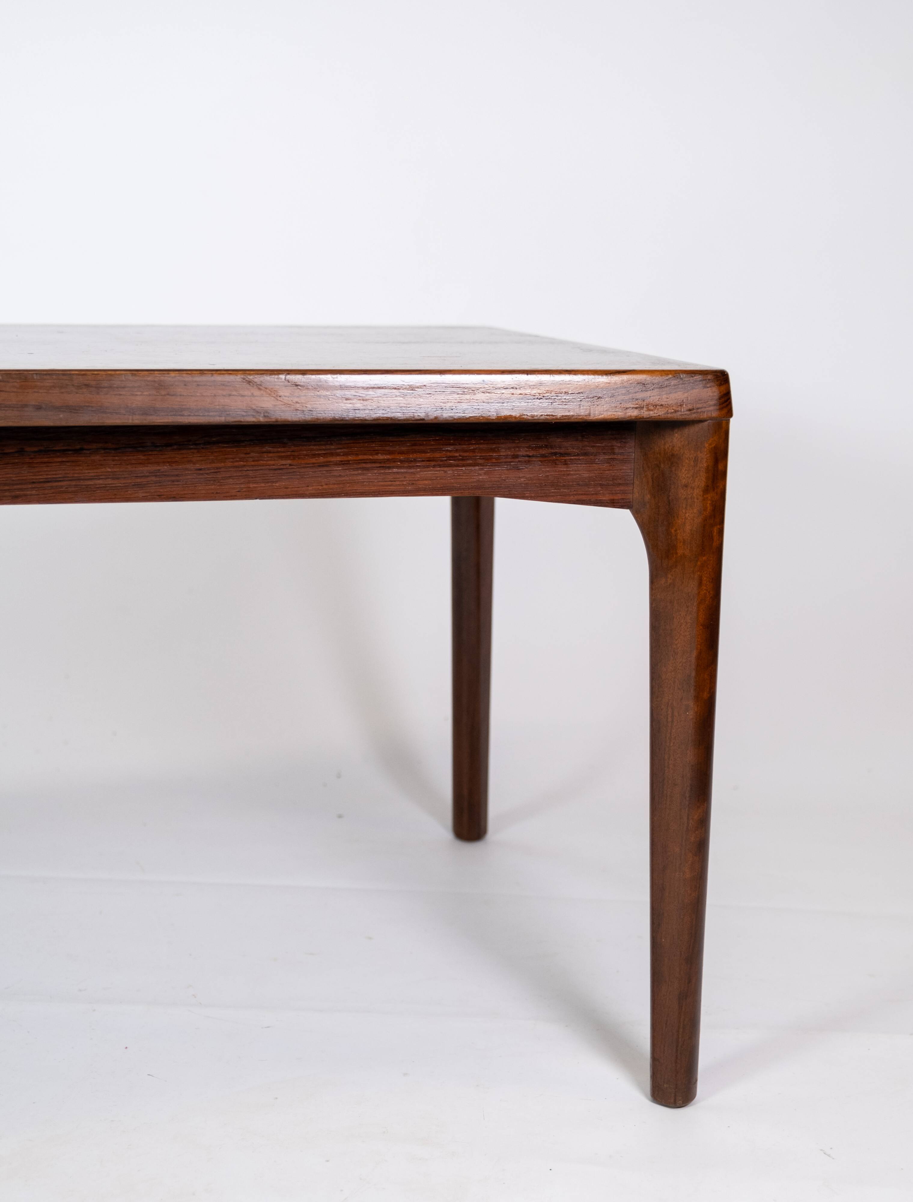 Coffee table in rosewood designed by Henning Kjærnulf, 1960s