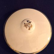 Antique sugar bowl, in Gien earthenware, Model Valence A040