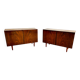 Vintage retro Danish mid-century rosewood sideboards by Gunni Omann 1960s