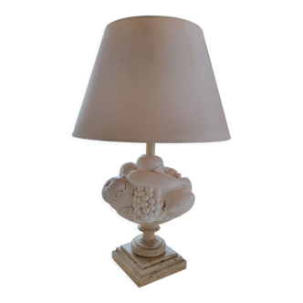 Lamp style fruit basket and lampshade