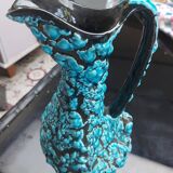 Fat lava vase sea foam or glacier enamels