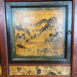 Buffet ancien chinois 3 portes + 3 tiroirs