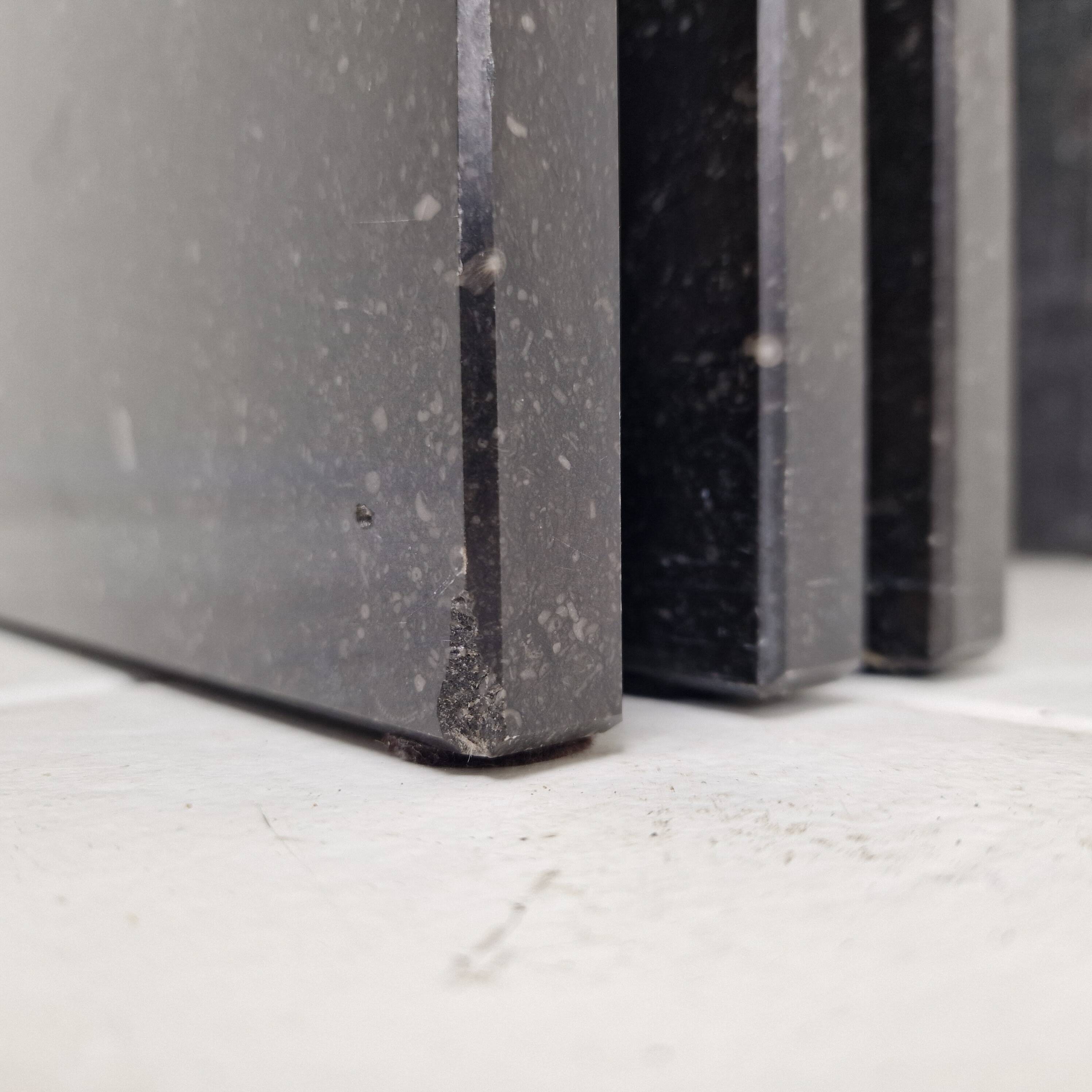 Set of 3 Italian Marble Nesting Tables, 1980s
