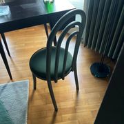Sculptural "Arches" chair, Italian collectible, Memphis style, decorative dining
