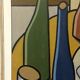 Oil painting on canvas still life by Franco Prayer (1924) 90 x 50 cm