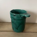 Glacier ceramic pitcher
