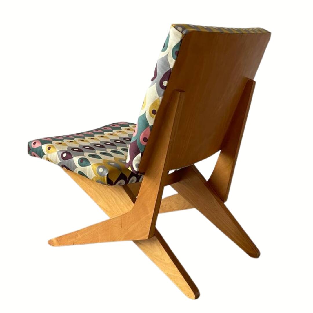 Scissor lounge chair by Jan van Grunsven for Pastoe, model FB18, Dutch 1960s