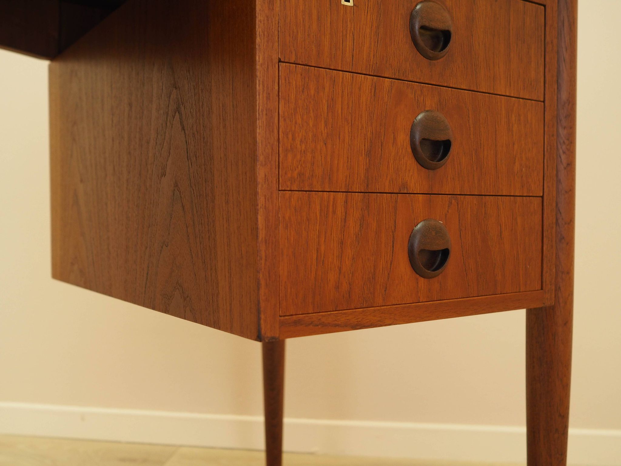 Teak desk, Danish design, 1970s, made in Denmark