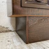 Brutalist sideboard attributed to De Coene 70s