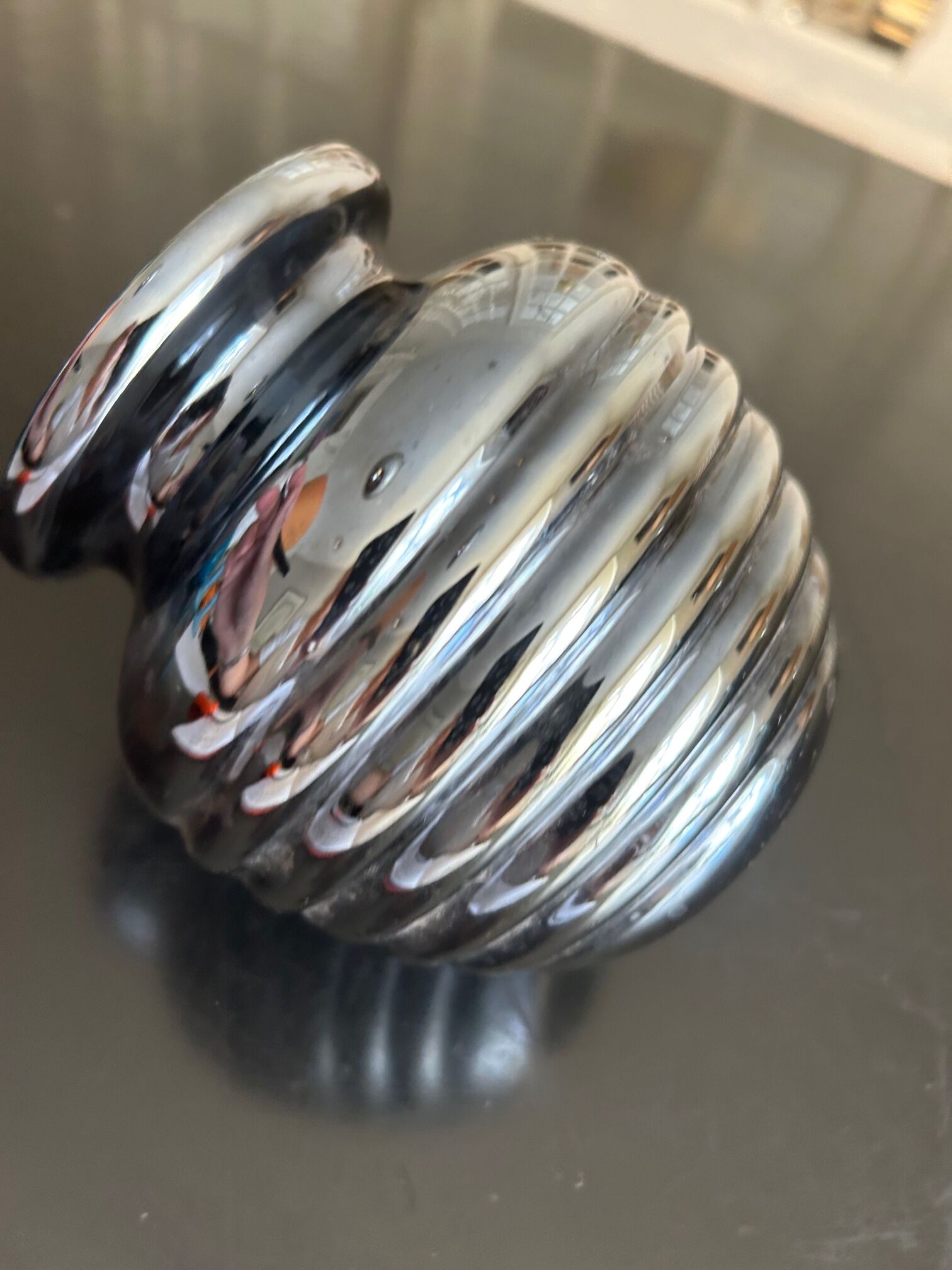 Rambervillers flamed sandstone vase