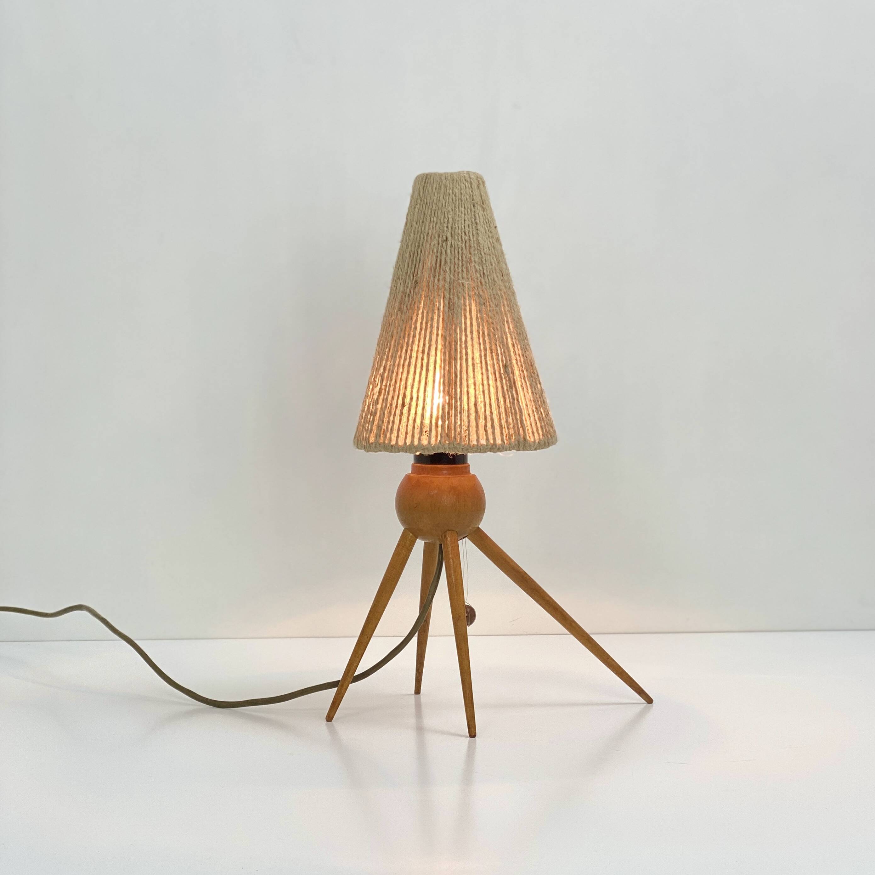 Scandinavian Lamp 50's — Rare Model Attributed to Uno & Östen Kristiansson