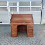 Bureau à volets en chêne
