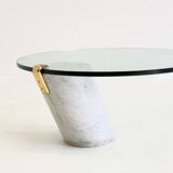 K1000 marble coffee table by Team Form AG for Ronald Schmitt