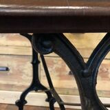 Bistro oak table