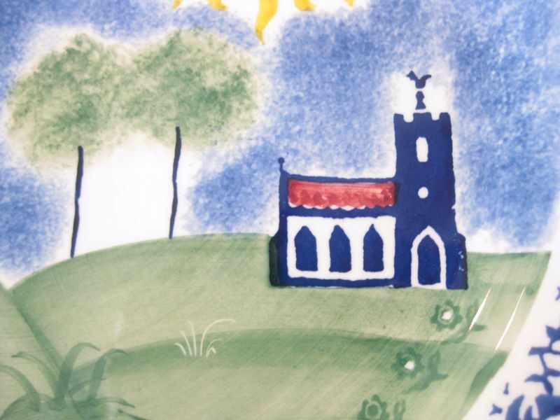 Emma Bridgwater Collector's Plate Published for the year 2000