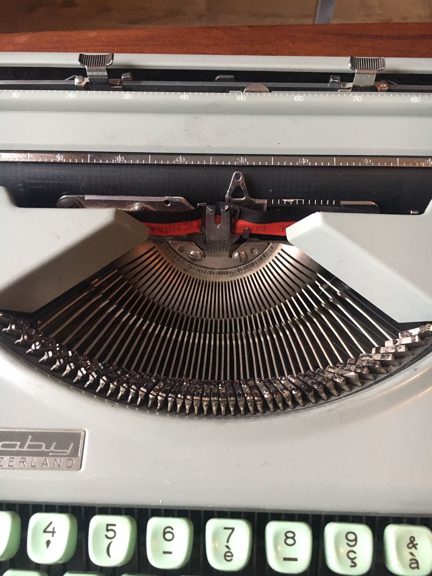 Baby Hermes typewriter
