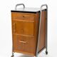 Meuble de bureau médical ETS Hordoir en chêne des années 60