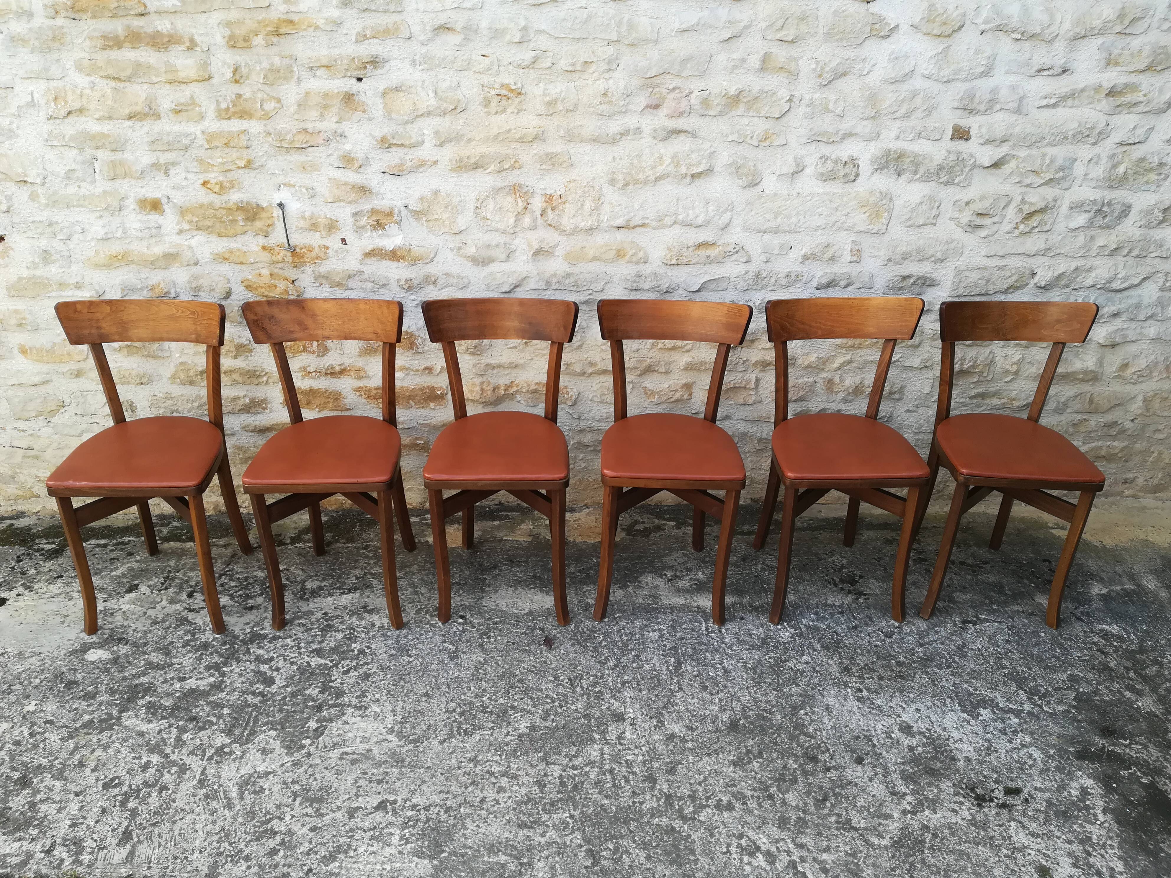 Bistro chairs 50s