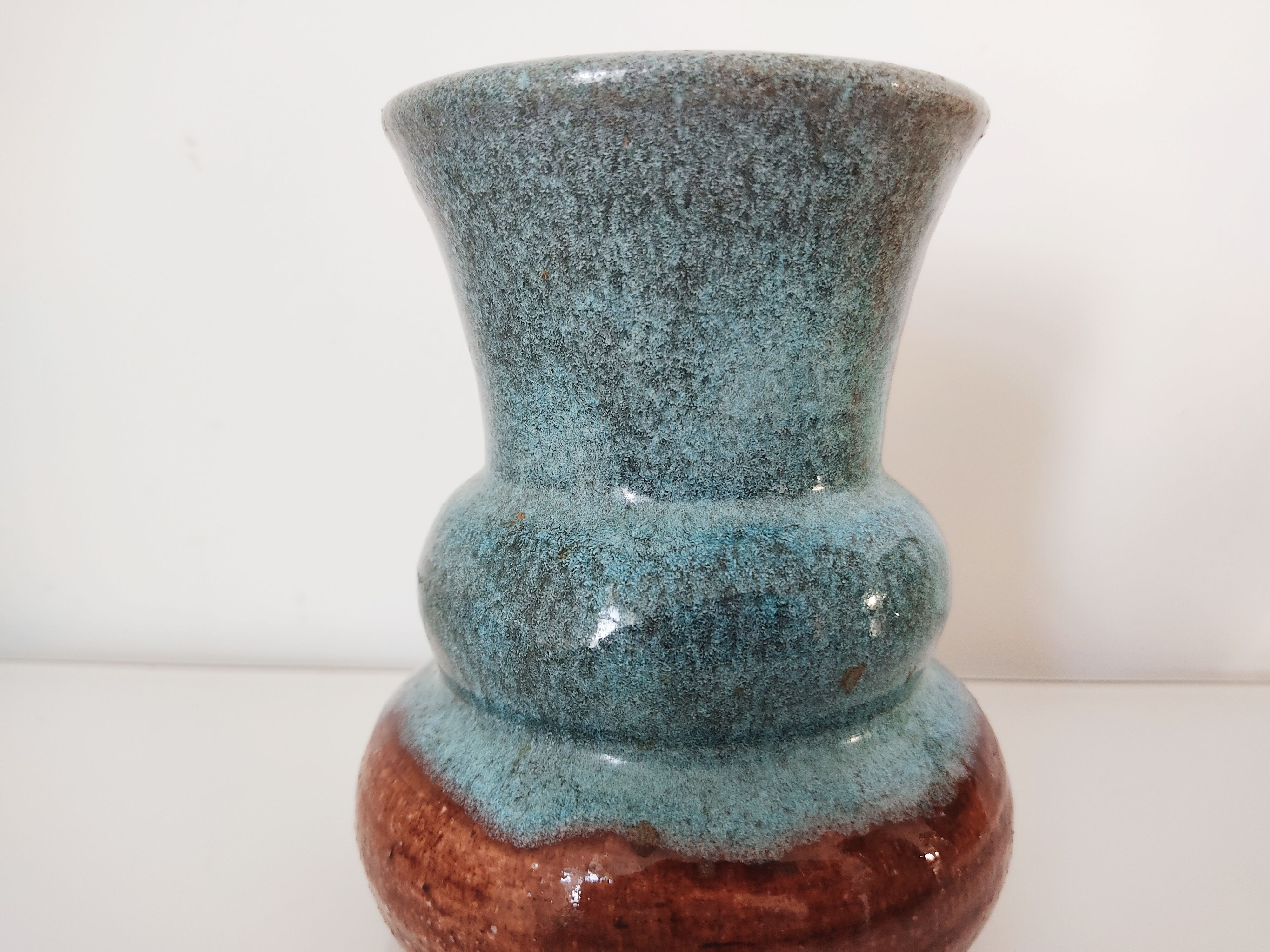 Ceramic vase Accolay signed