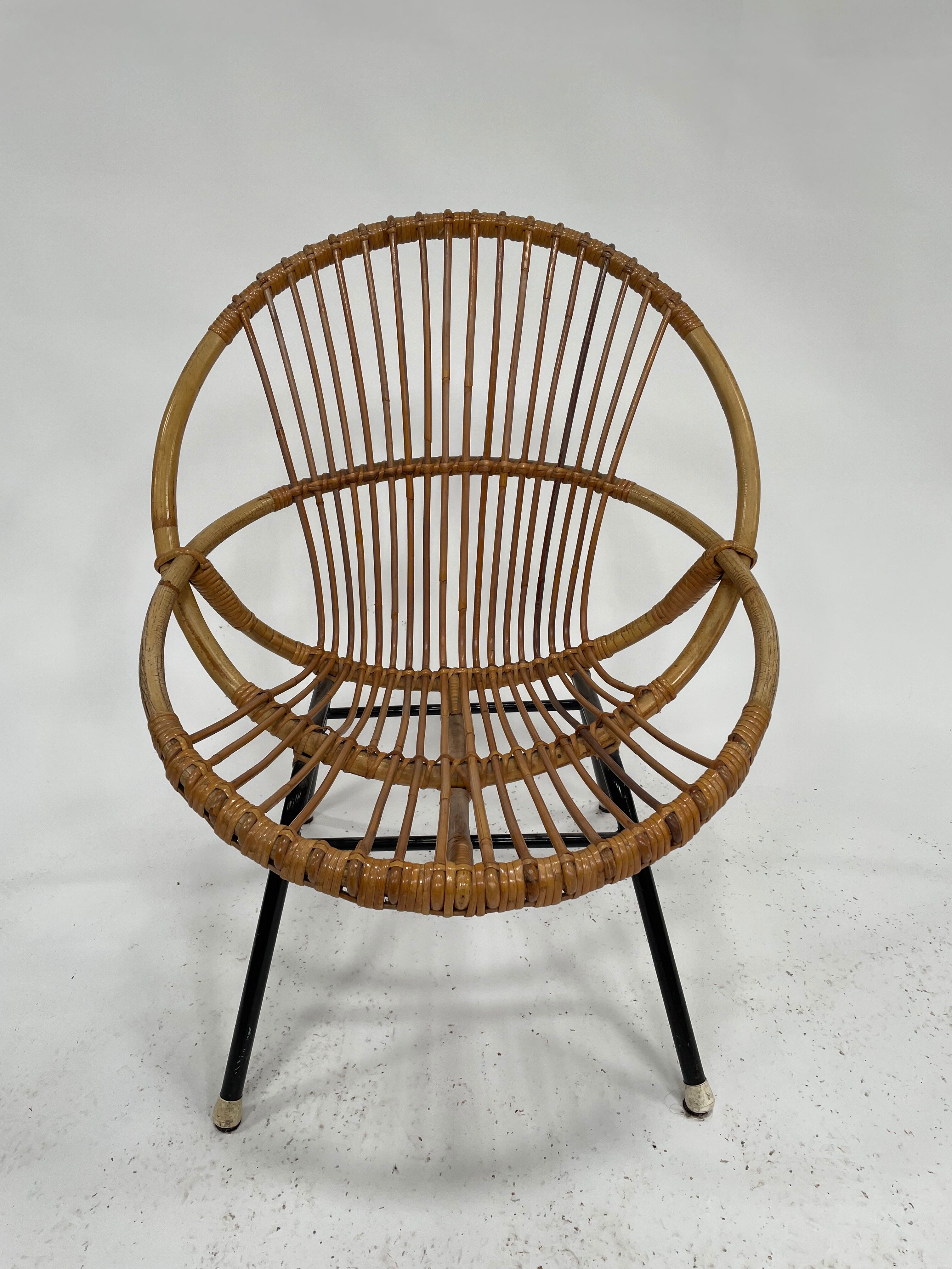 Chaise par Dirk van Sliedregt Rohe Noordwolde 1960 aux Pays-Bas