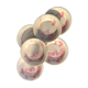 6 assiettes vues d’orient Roses Shabby