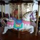 Waco marque musical carrousel 80' céramique and peint in the main