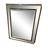 Miroir à parcloses en verre