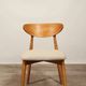 Chaises de salle à manger modernes, chaises de bureau, à personnaliser, ensemble de chaises en bois de hêtre de 4/6/8