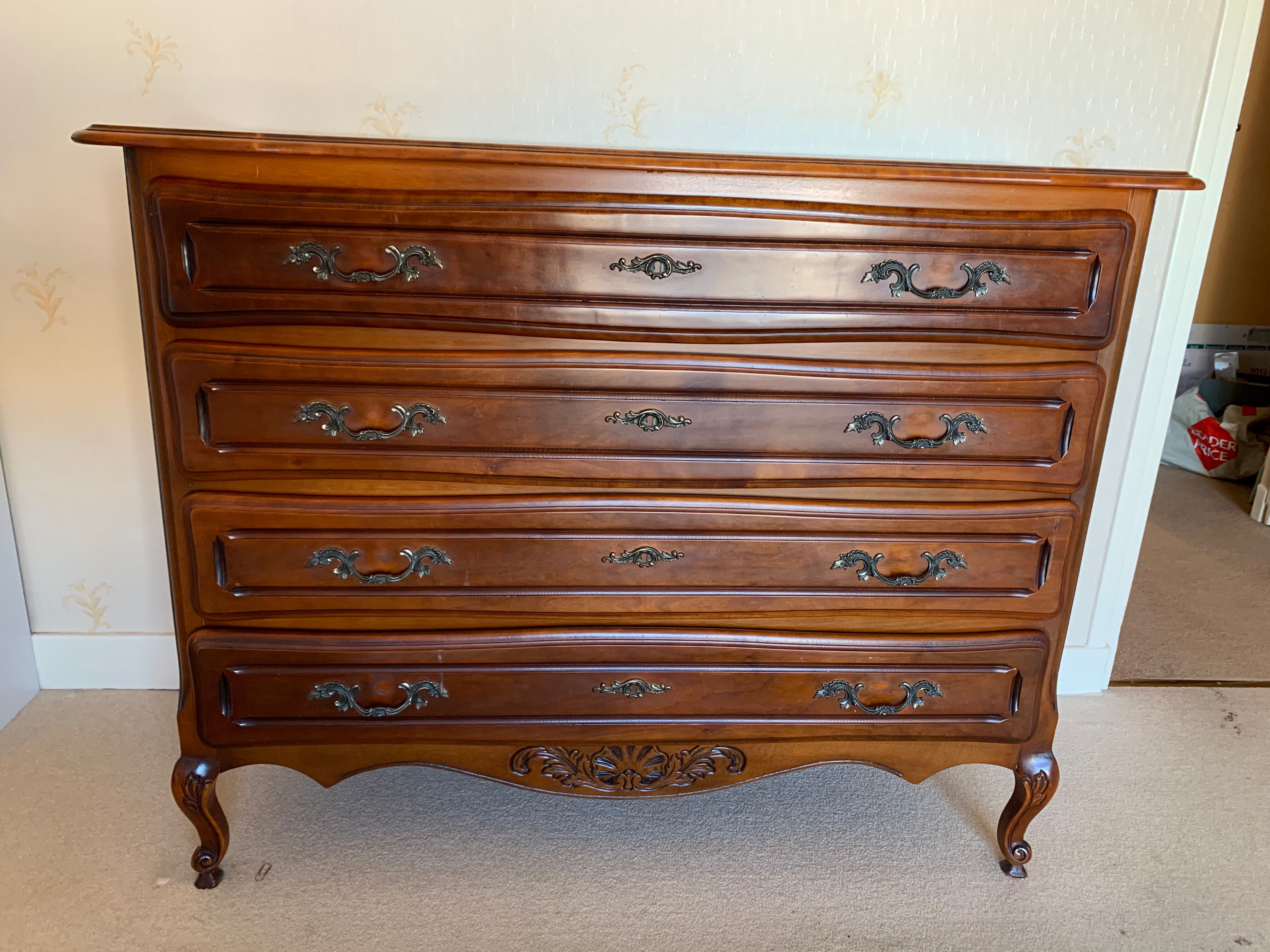 Louis XV style chest of drawers