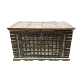Afghanistan, XIX boat chest from the 19th century, superb original condition