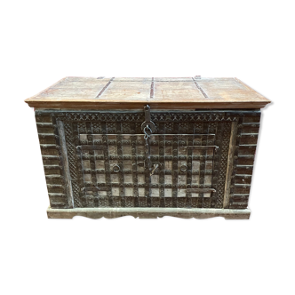 Afghanistan, XIX boat chest from the 19th century, superb original condition