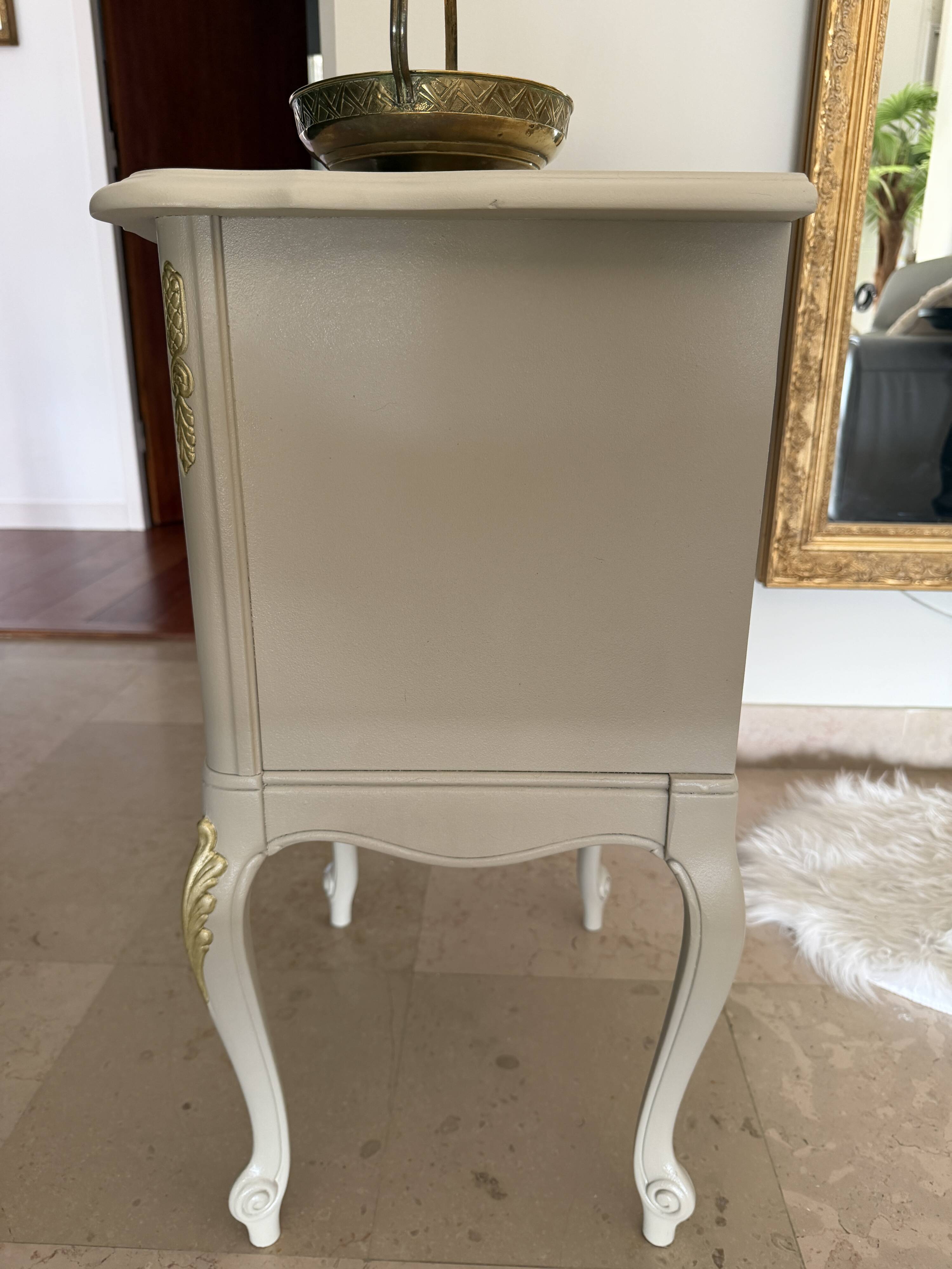 Renovated Louis XV style bedside tables - Elegance & character