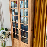 Renovated vintage display cabinet