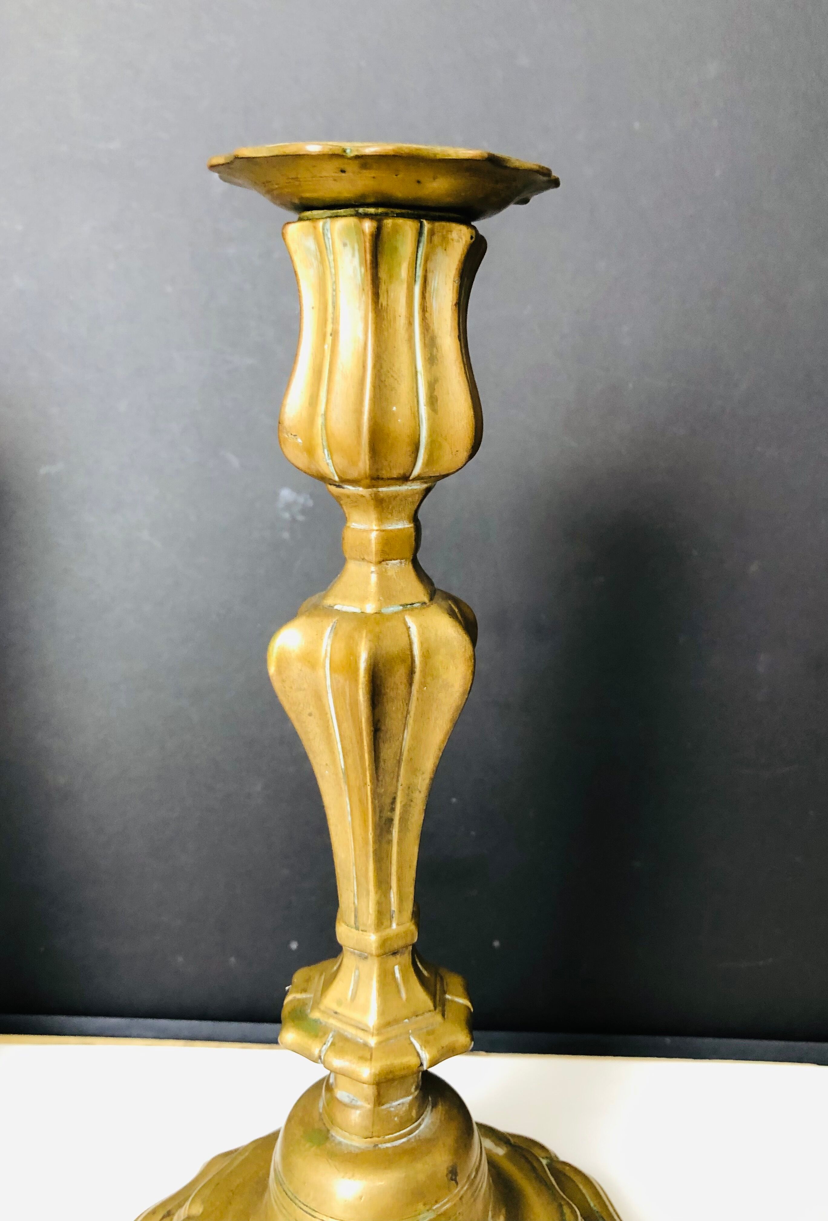 Pair of torches or candlesticks