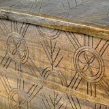 Antique shepherd's chest, 1850s