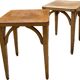 Luterma stool pair in beech – France, 1950s