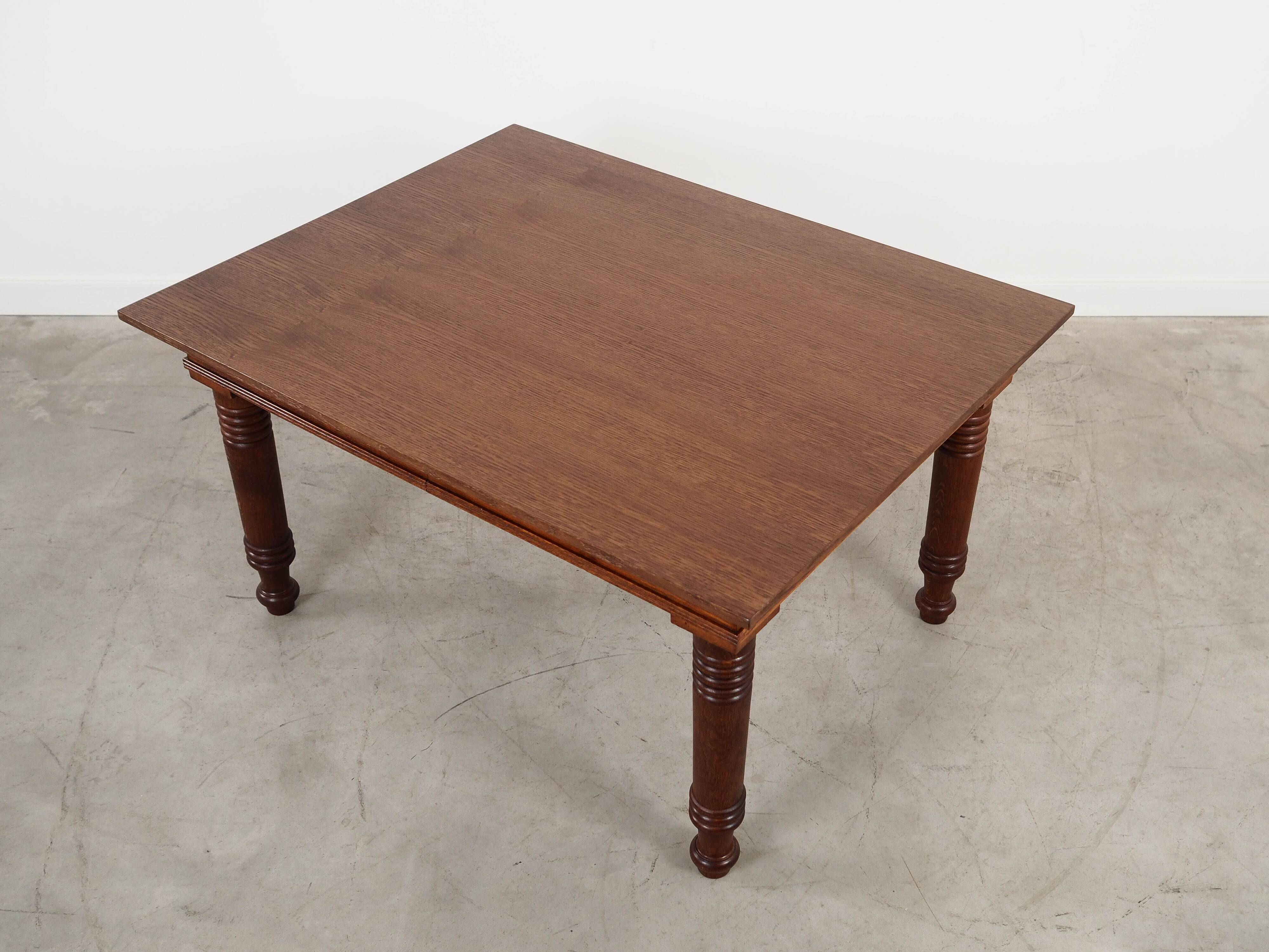 Oak table, Danish design, 1960s, made in Denmark