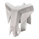 Cubist animal sculpture Ceramic elephant signed Rodrigo Solorzano