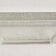 Nevada catch-all tray 1950s moulded glass Saint Gobain 20 x 20 cm