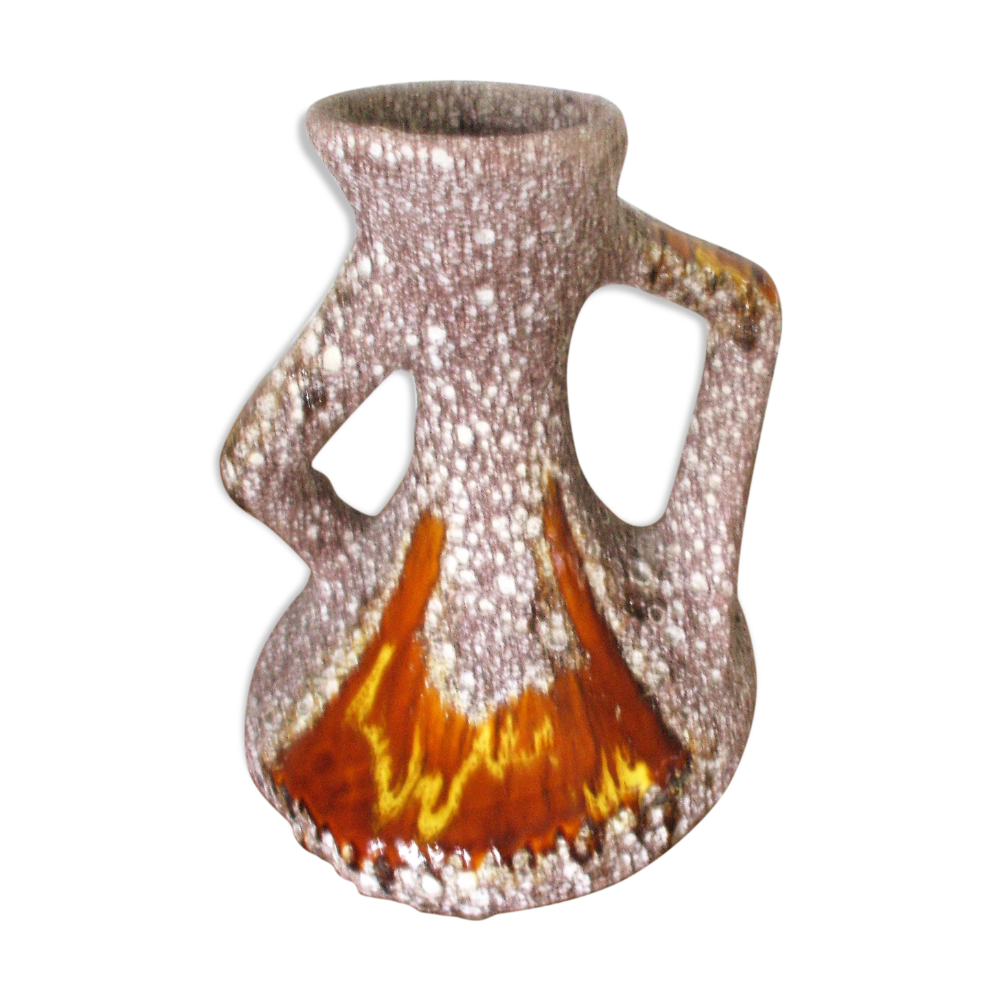 Vase Vallauris Fat Lava