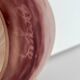 Pair of wall lights by Degué in marbled glass