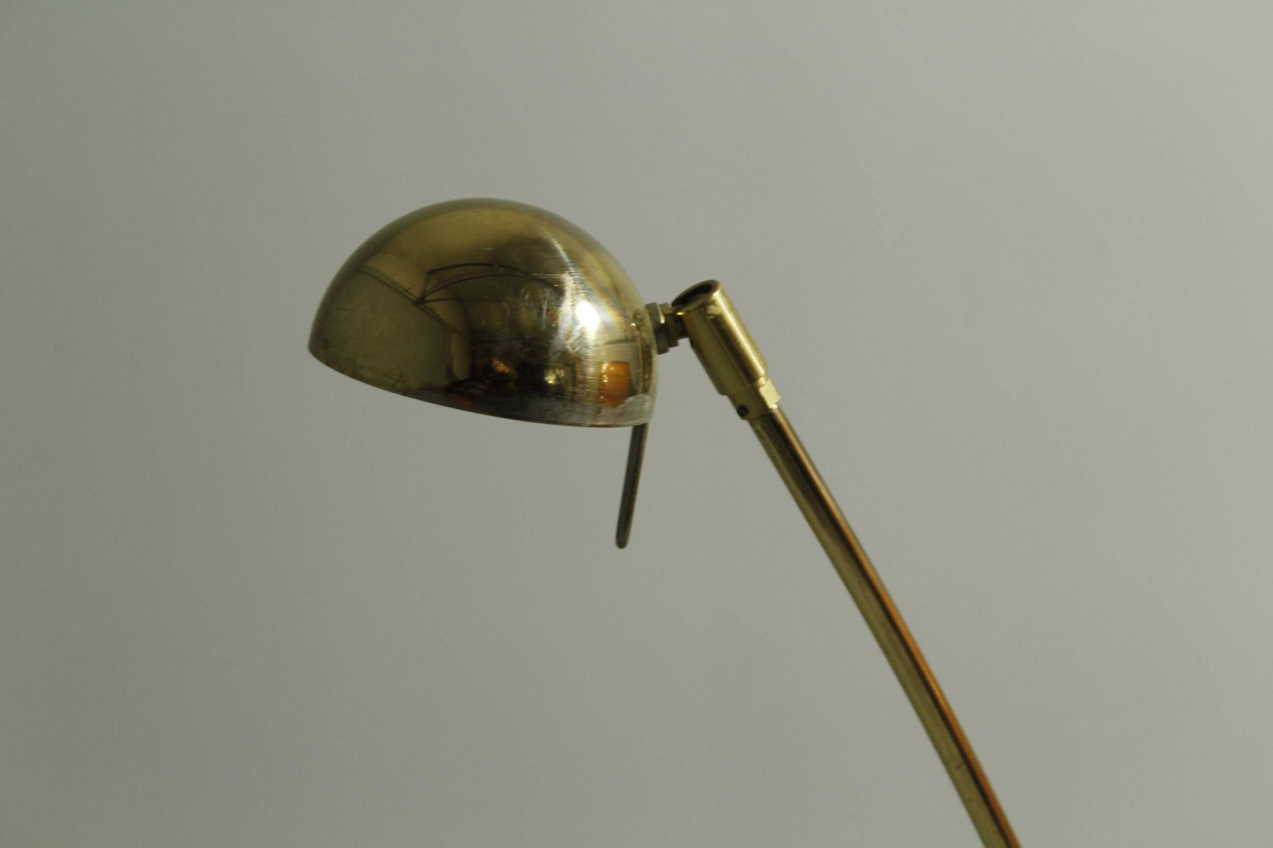 Brass Floor Lamp from Massive, Belgium, 1980s
