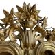 Oval Mirror Louis XV gilded wood