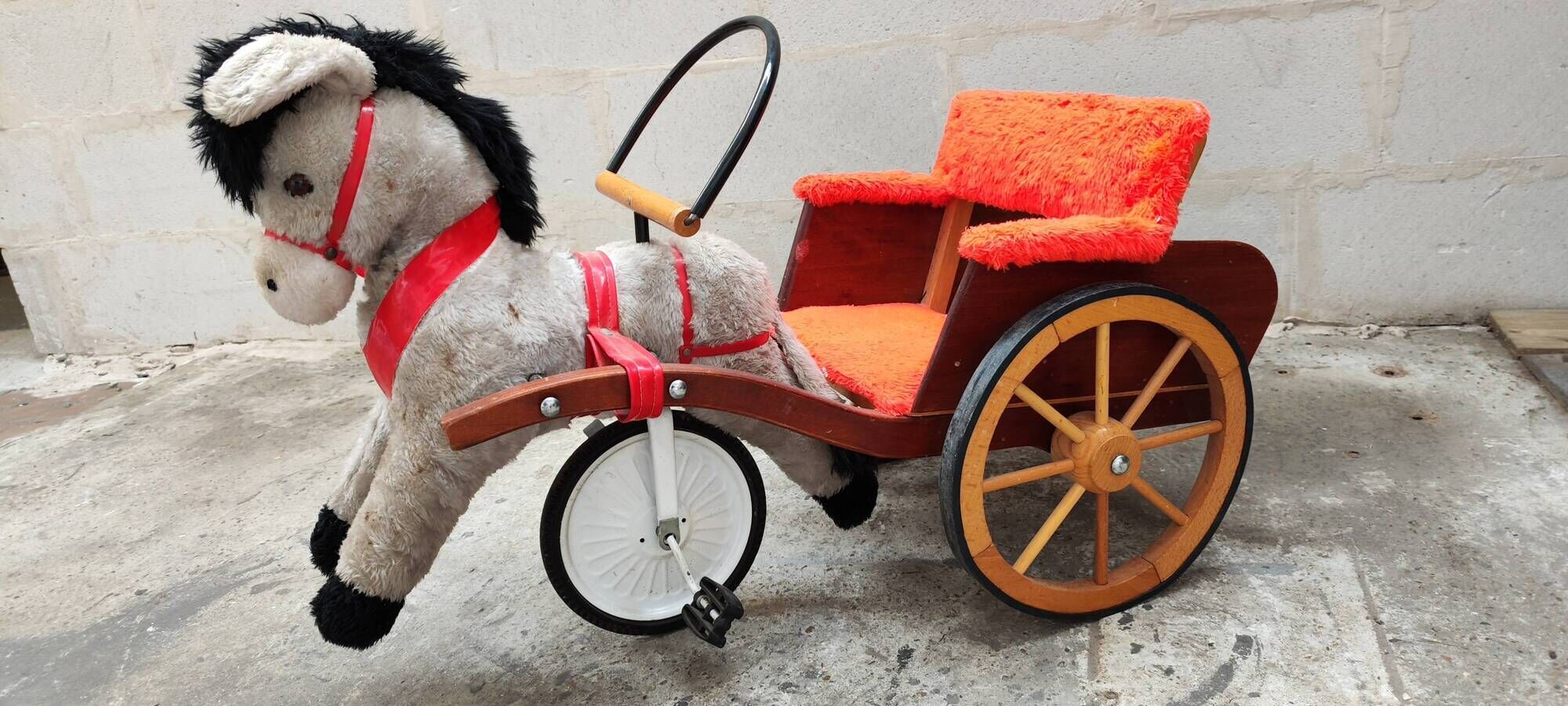 Jouet à Remonter éléphant Sur Tricycle - Figurine En étain Vintage - Décoration Rétro Ou Cadeau Collection - 3