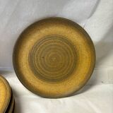 Set of 6 Longchamp stoneware plates