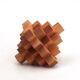 Arjeu wooden puzzle, 1970s sculpture