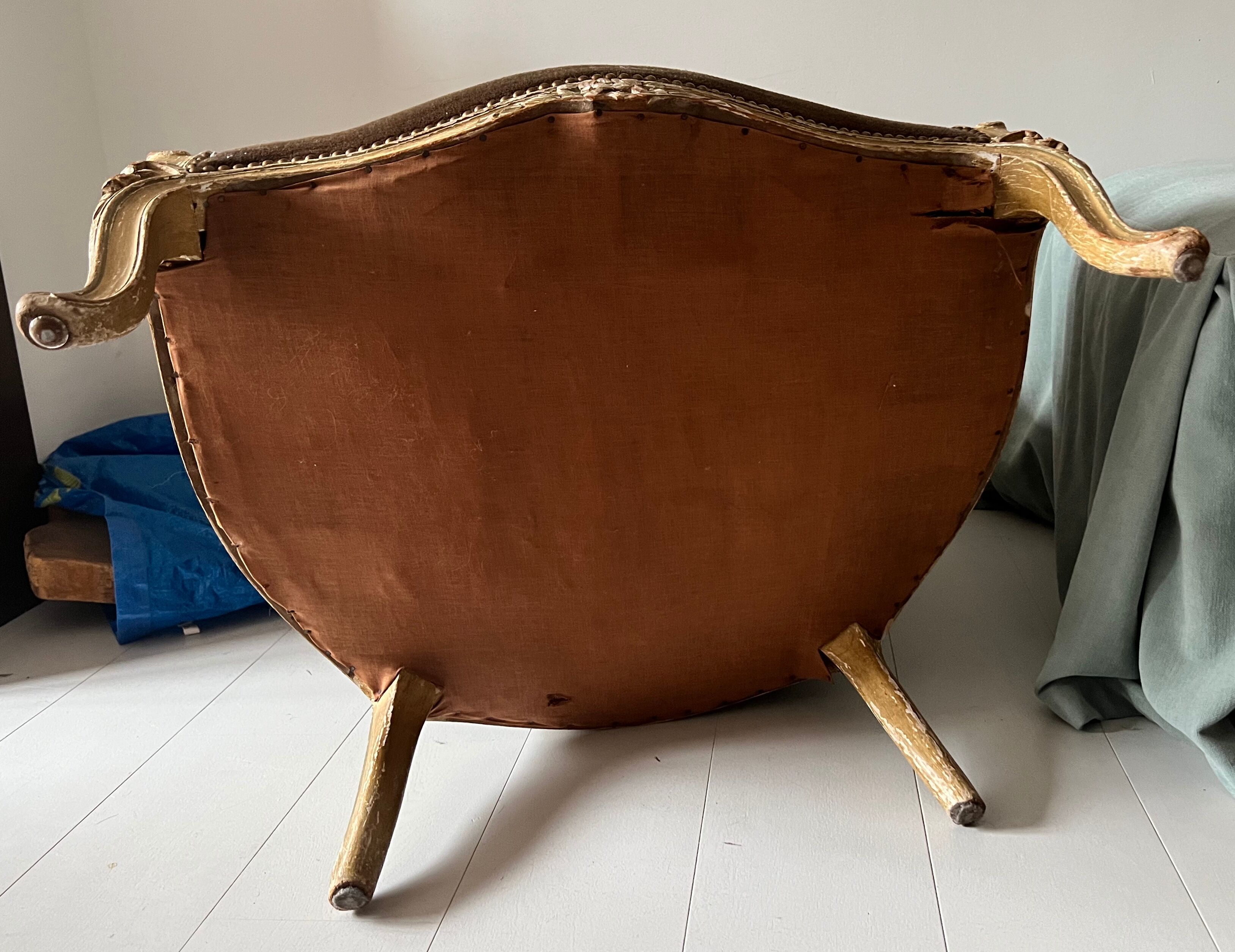 Armchair Bergère Louis XV