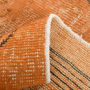 Orange wool turkish rug 299x178cm
