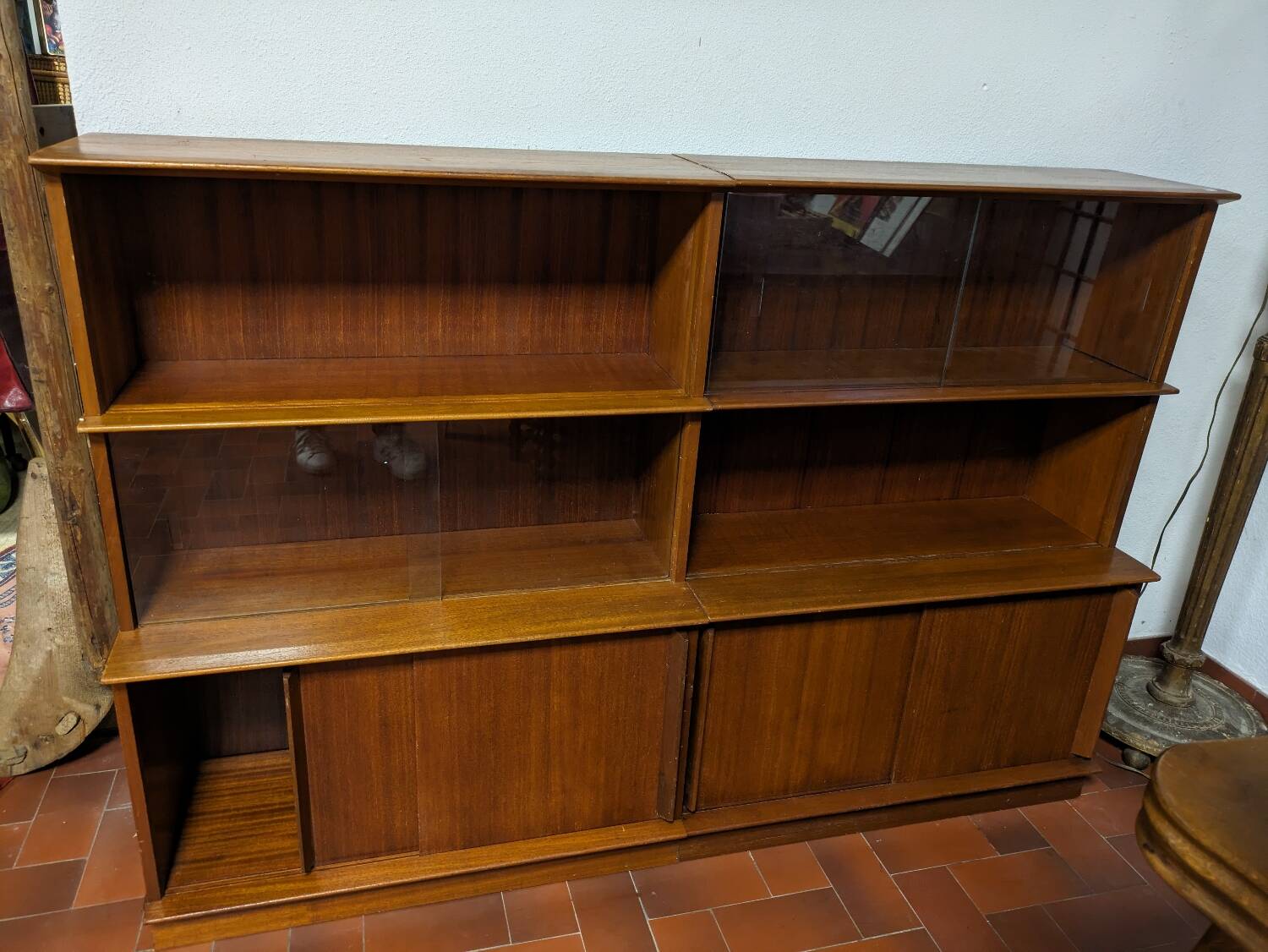 Bibliothèque vintage