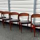 6 Chaises scandinaves JYDSK Møbelindustri